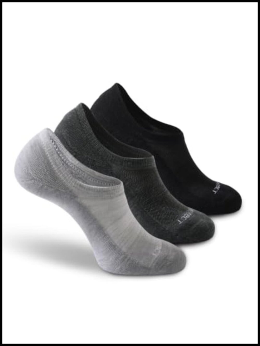Merino Wool No Show Socks 3 Pairs Thin Summer Sock Liners